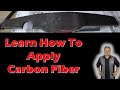 How to Apply Carbon Fiber Cloth &amp; Resin - Fiberglass Dashboard for the 427 Cobra