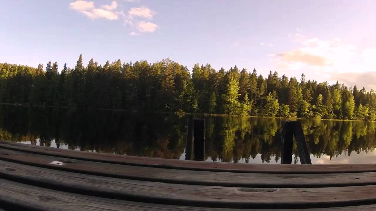 Midnight Sun in Finland (timelapse) - YouTube