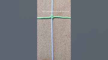 Right vertical double half hitch knot. Learn macrame fast and easy with @bijoumadame #shorts