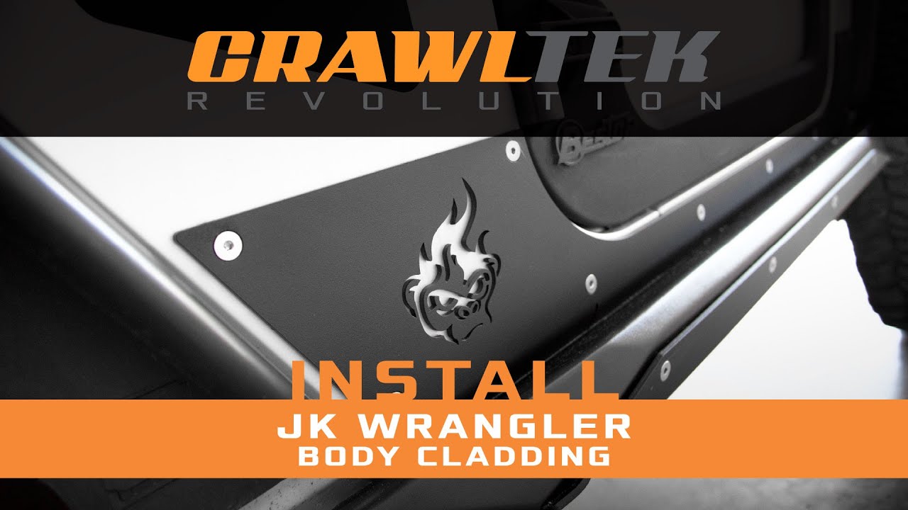 Body Cladding Installation JK Wrangler - Body Cladding | Install - YouTube