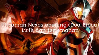 Ultraman Nexus opening (Doa-Eiyuu), Lirik dan terjemahan