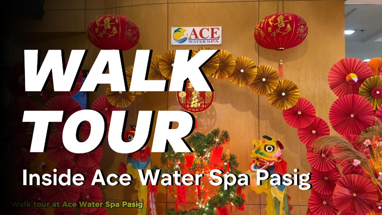If you want take a break and relax WATCH THIS!!! Inside ACE WATER SPA Pasig Branch...