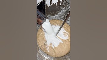 Incredible White Foam Production Hard Work Behind Soft Comfort!