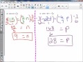 Quiz on Solving Equations with Rational Coefficients
