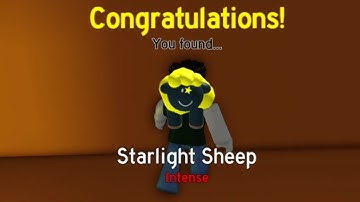 Find the Sheep - Where to Find the Starlight Sheep (Roblox)