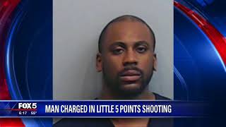 Man charged in Little Five Points shooting