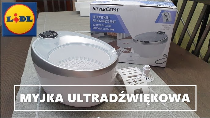 REVIEW SilverCrest Ultrasonic Cleaner SUR 48 C4 (Lidl 48 kHz 600 ml) -  YouTube