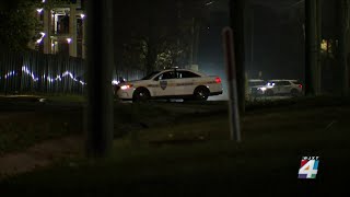Large police presence on King Street at Hollybrook Apartment