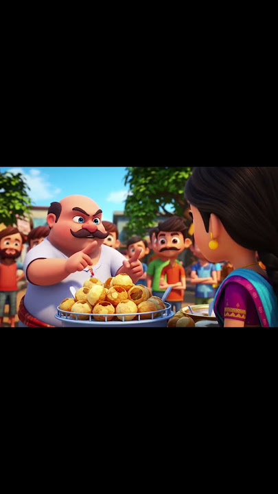 B.sc.pani Puri vali monika ki kahani 😊3D animation cartoon video📸#moralstory #3danimation#moralstory
