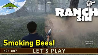 Smoking Bees! 🐝  | Let's Play Ranch Simulator s01 e07