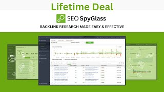 SEO Spyglass Lifetime Deal $49 - Backlink Checker Tool
