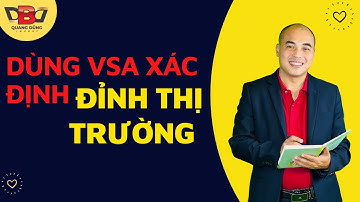 Cách Nhận Biết Đỉnh Thị Trường Bằng Phân Tích VSA | Quang Dũng DBD