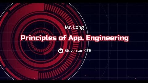Principles of Applied Engineering Elective Video
