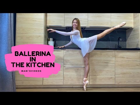 Ballerina in the kitchen