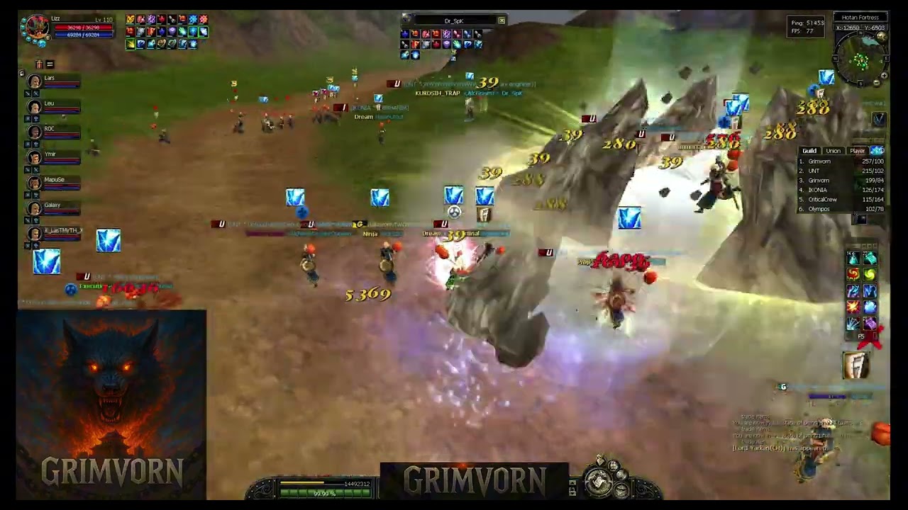 Rise Of Velesia / Grimvorn&Union vs ALL Server // Vol.2