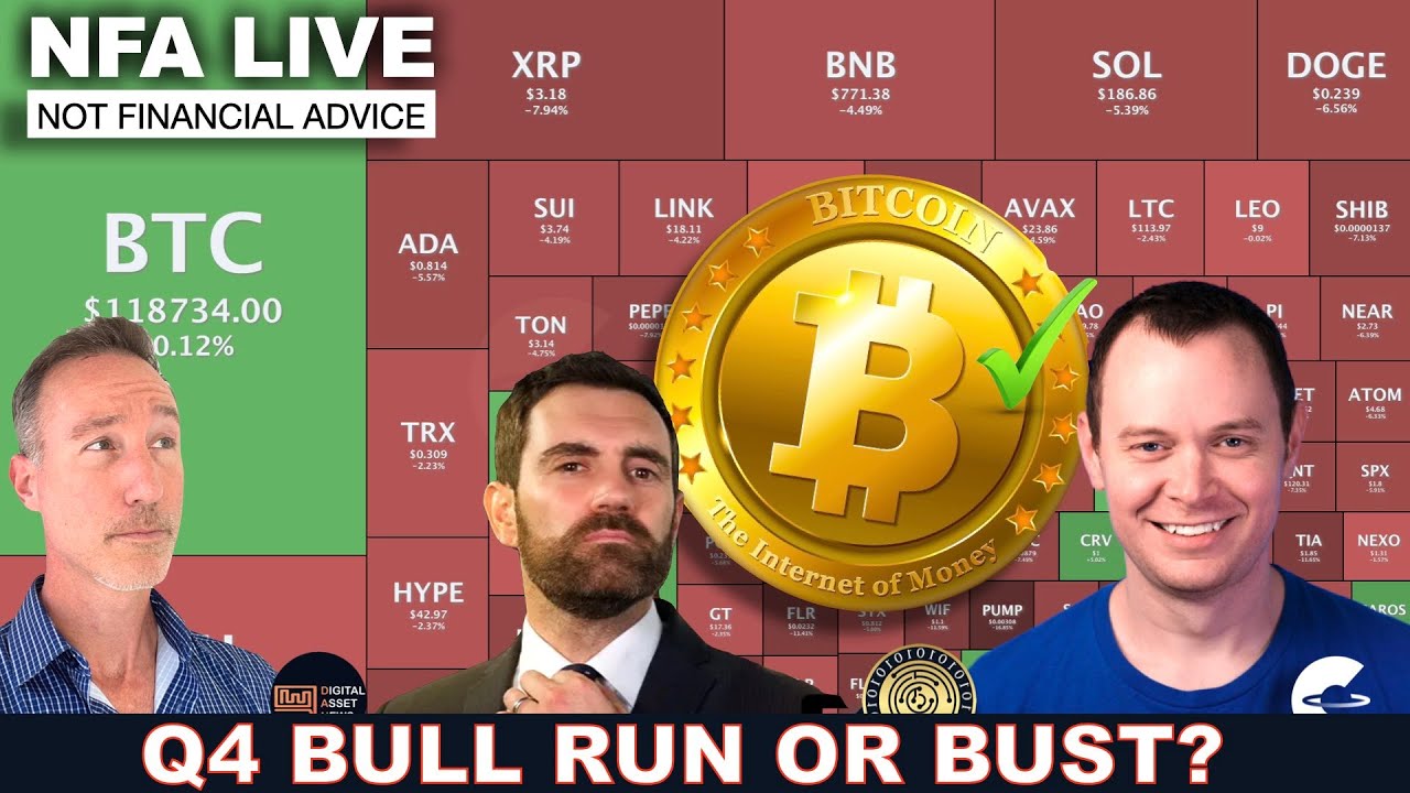 NFA LIVE: Bitcoin’s Q4 BULL RUN or BUST? Powell vs. Trump & Alien Report.