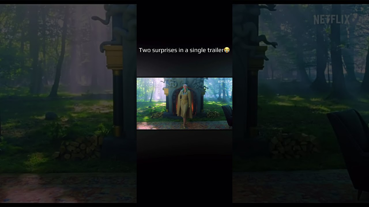 Wednesday season2 part 2 trailer #wednesday #principal#addams#enid#season2 #surprise #trending