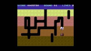 Classic C64's Dig Dug gets special enhanced version by Hokuto