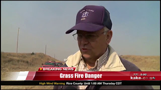KAKE News KAB Kansas Wildfires 2016
