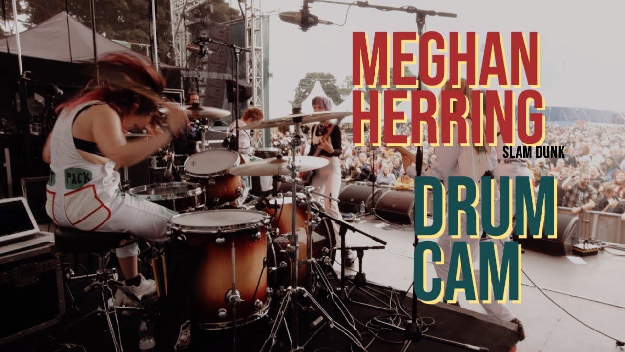 Meghan Herring LIVE DRUM CAM - Puncha Nazi (Doll Skin at Slam Dunk Fest 2021)