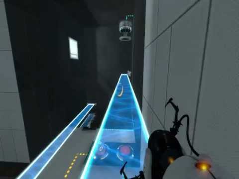 Portal 2 - Walkthrough - 1st test with GlaDos - YouTube