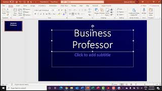 Ppt Lab - Steps 44-46 Modify Your Title Slide