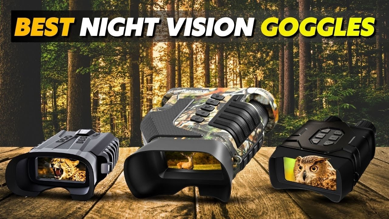 🦉Top 5 Best Night Vision Goggles for Hunting & Security (Budget to Premium!)