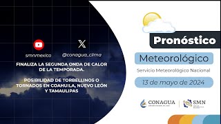 13 de mayo de 2024 8:00h #pronósticodeltiempo