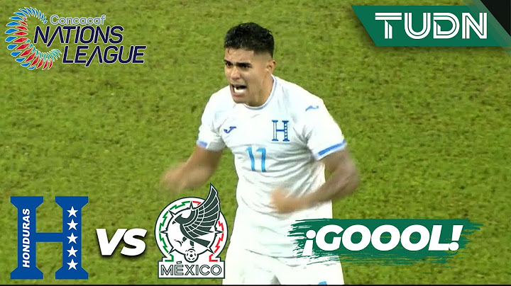 ¡GOOOL DE HONDURAS! Palma hace la ventaja | Honduras 1-0 México | CONCACAF Nations League 2024 |