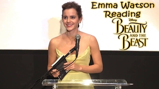 Emma Watson Reading Beauty and the Beast CUTE !!!*Beauty and the Beast [HD]