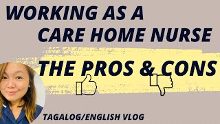 PROS AND CONS OF WORKING AS CARE HOME NURSE + SALARY | CORRDAPYA TV