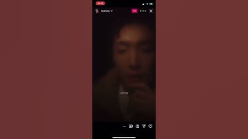 ZHANG YIXING IG LIVE