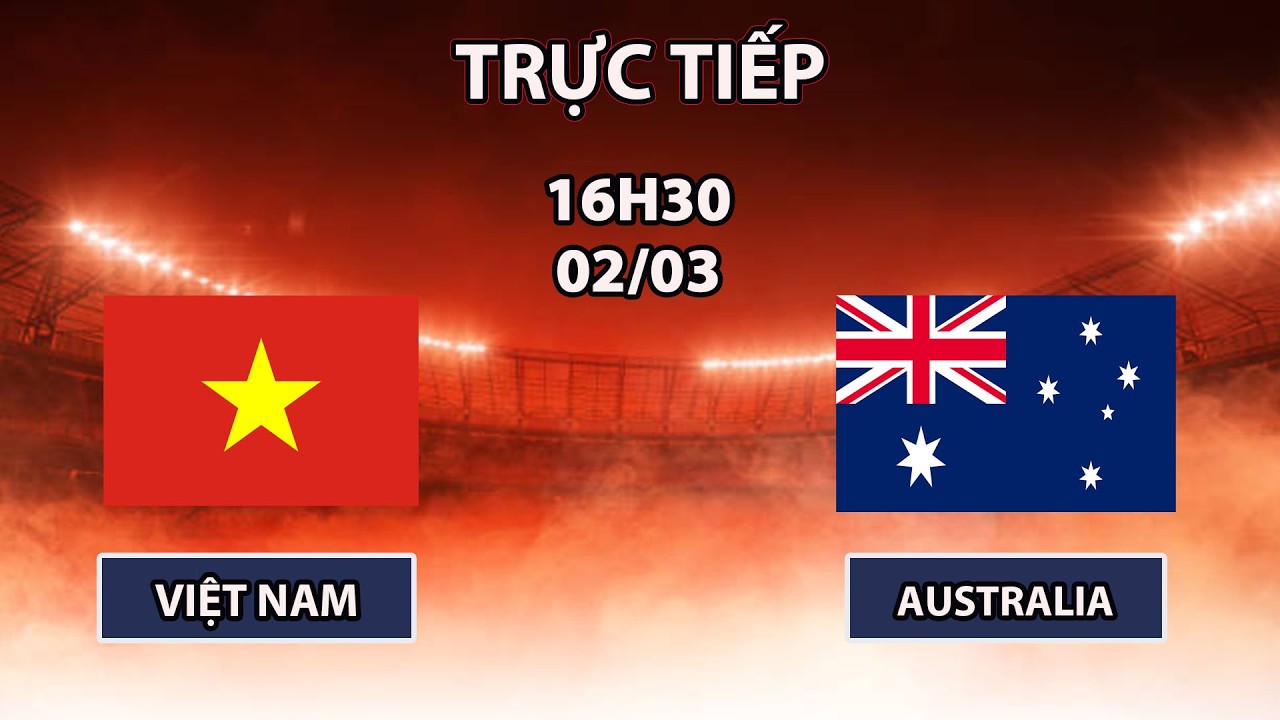 🔴U23 Việt Nam vs U23 Australia | U23 Châu Á | Dồn Ép Đối Thủ Tới Nghẹt Thở