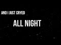 Audio I just cried, all night