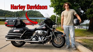 I'm Making this Harley Davidson my New Camper! (Broke Down)