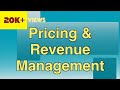 Pricing & Revenue Management in  a Supply Chain - With Examples such as Overbooking