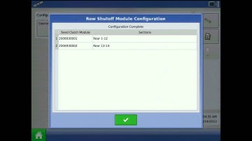 How to configure the Clutch Control Module on the Ag Leader ® Integra/Versa display