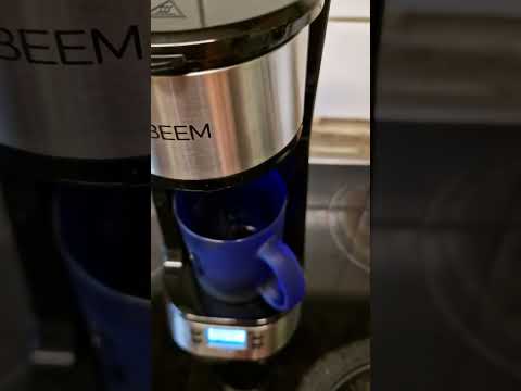 Крапельна кавоварка BEEM THERMO 2 GO з термокухлем (750 Вт, 0.4 л, Німеччина), видео 1