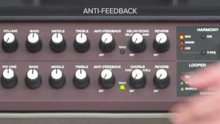 Acoustic Singer Quick Start chapter 3: Using Anti-Feedback