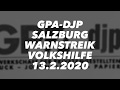 Warnstreik KVV Pflegekräfte GPA-djp Salzburg