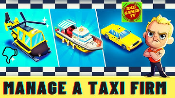 Idle Taxi Tycoon, beginner tips and tricks, guide, game review, android gameplay, tutorial