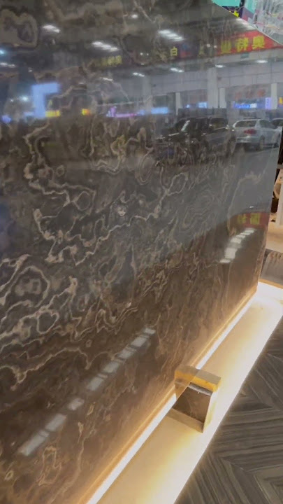 Tobacco Brown Marble Cross cut