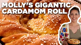 Molly Yeh's Gigantic Cardamom Roll | Girl Meets Farm | Food Network