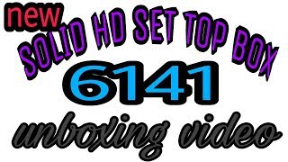SOLID  6141 DIGITAL I.T SET TOP BOX FULL HD UNBOXING VIDEO Net Worth