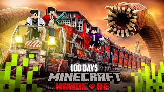 I Survived 100 Days Inside a Train in Minecraft Hardcore! screenshot 3