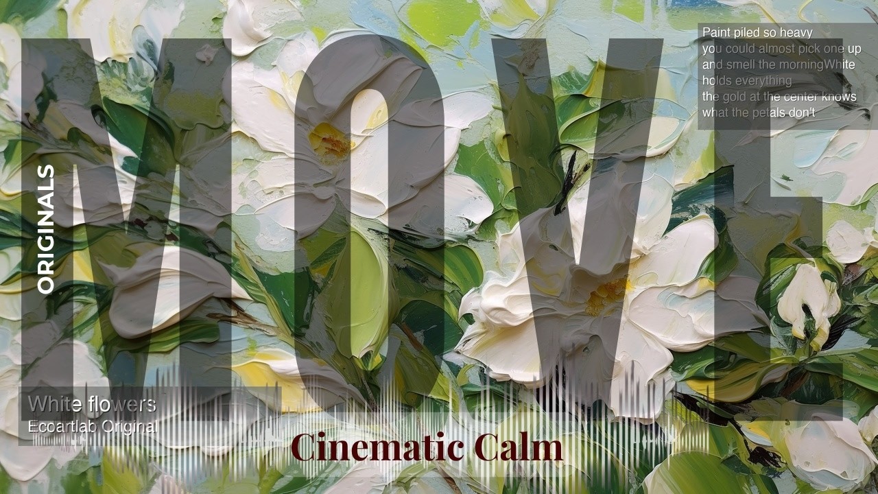 Move - Cinematic Calm with Originals | flowers · Ecoartlab Original & others