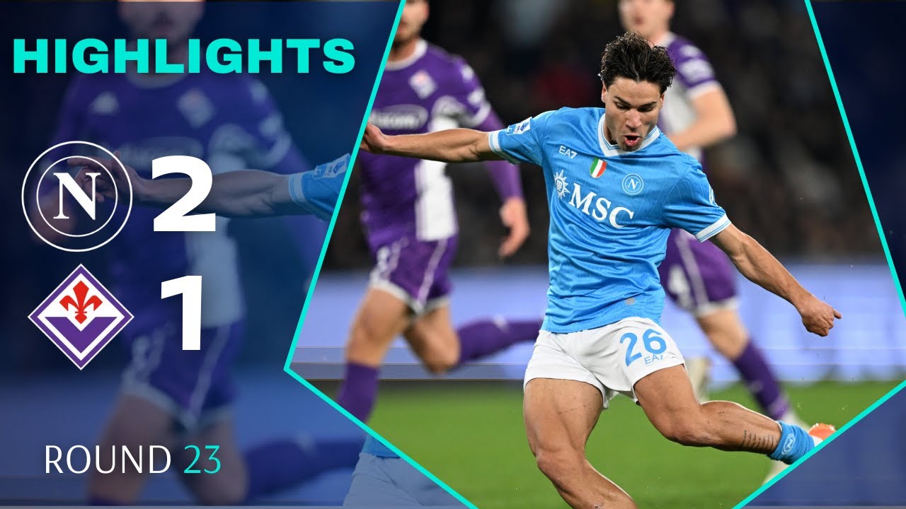 Наполи против Фиорентины | 2-1 | Основные моменты | Серия А 2025–26 | Наполи против Фиорентины
