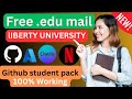 How to make student email id  get free edu mail in 2024 github student developer pack