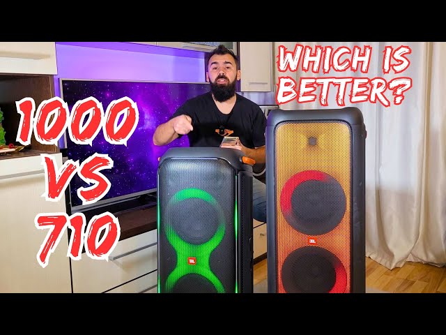 JBL Partybox 710 vs. JBL Partybox 1000 – electromodo