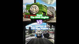 Duck The Great Western Engine Vs Edward The Blue Engine
